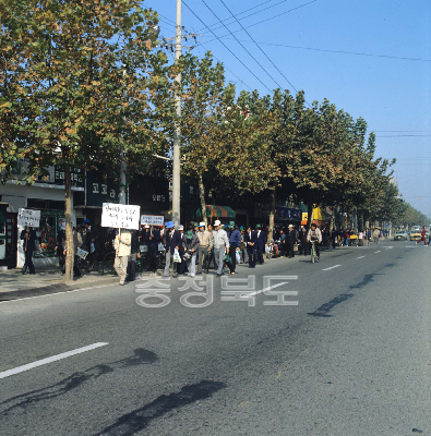 거리질서캠페인 의 사진