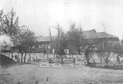 청주공립보통학교 (현 청원군청) 1907 사진
