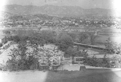 청주시 전경 사직동 충혼탑 1958 의 사진