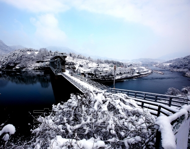 괴산군 문화관광사진 칠성댐 의 사진