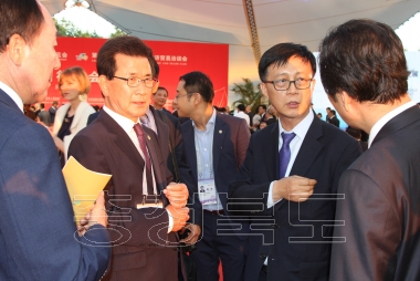 중국출장 하얼빈 국제경제무역박람회 환영리셉션 의 사진