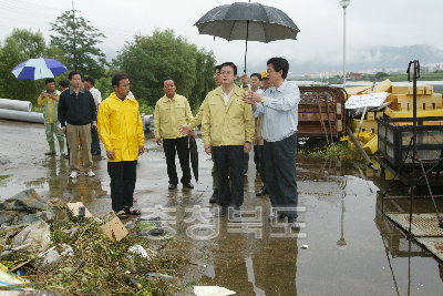 배수시설 점검 의 사진