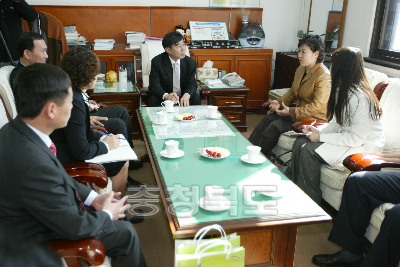 흑룡강성 교류 회담 대표단 회담 의 사진