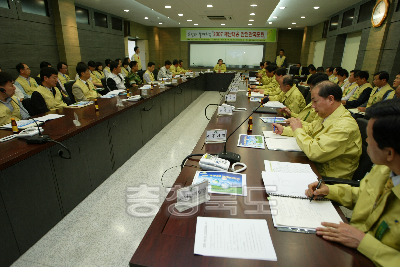 재난 대응 안전 한국훈련 계획 보고회 의 사진