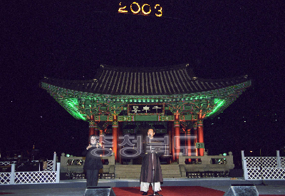 2003년 새해맞이 희망축제 의 사진