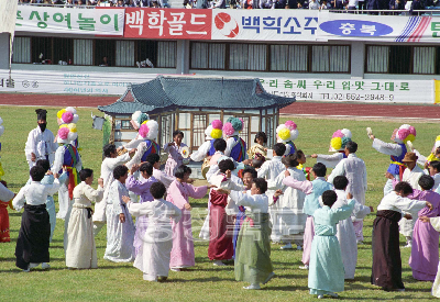 전국민속예술경연대회 척산마당밟기 충북 의 사진