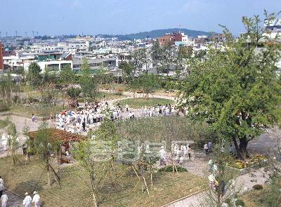 중앙공원 개원식 의 사진