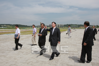 첨단의료복합단지 최종점검 현장설명회 의 사진