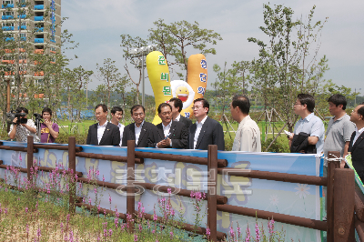 첨단의료복합단지 최종점검 현장설명회 의 사진