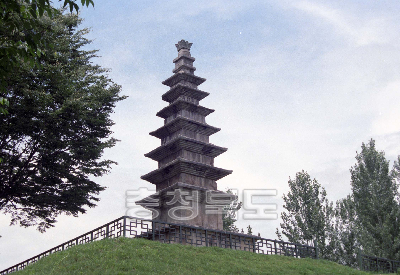 중앙탑 사진
