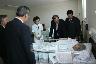단양노인전문병원 방문 의 사진