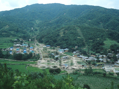 상초마을전경 사진