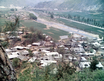 단양군 단양면 북상리 마을전경 의 사진