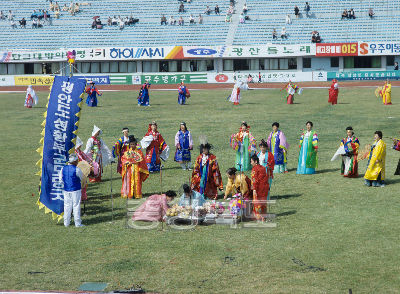 제34회 전국민속예술경연대회 성황부군 도당굿(평북) 의 사진