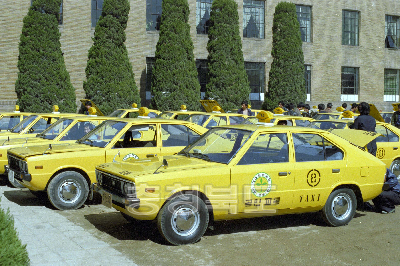 택시증차 사진
