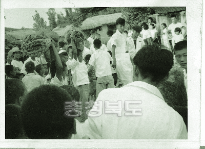 마을체육 대회 1966년 사진