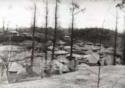 옥천읍 삼천리 삼성부락 1968 사진