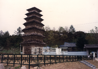 장락칠층 모전석탑 (보물 459호) 제천시 장락동 65번지 사진