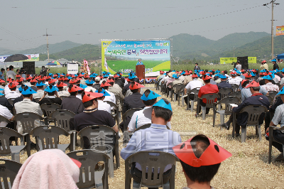 녹색축산 충북전진대회 의 사진
