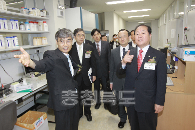 한국생명공학연구원 오창캠퍼스 화학생물공동연구센터 개소식 의 사진