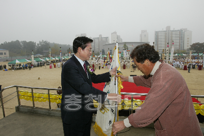 충북 민속축제 개막식 사진