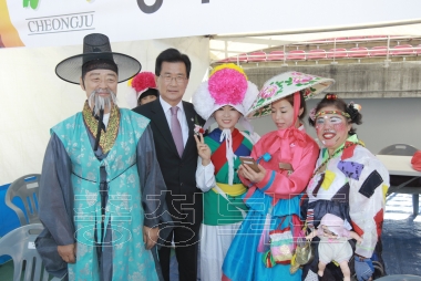 충북민속예술축제 및 청소년 민속예술제 의 사진