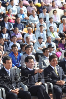 충청북도 농촌지도자 대회 개회식 사진
