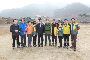 충북협회 산악회 시산제 의 사진