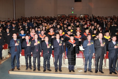 충북도립대학 제17회 학위수여식 사진
