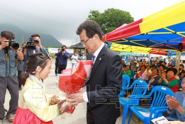 충북 이동식 농업종합병원 개소식 의 사진