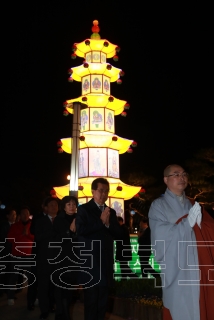 부처님 오신 날 봉축탑 전등식 의 사진