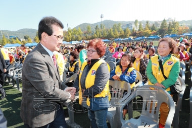 대한적십자사 봉사회 충북지사 봉사원대회 의 사진