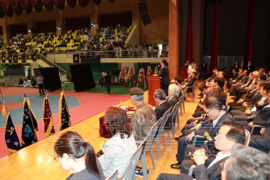 제17회 우석대총장기 전국태권도대회 개회식 의 사진