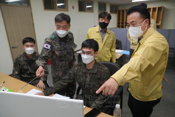 행정부지사 서원접종센터 점검 의 사진