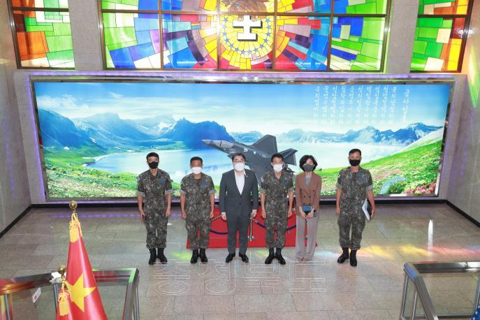 경제부지사 추석맞이 군부대 방문 및 직원격려 의 사진