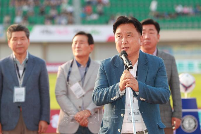 충북청주프로축구단 창단 기념 K3리그 청주FC 홈 이벤트 경기 사진