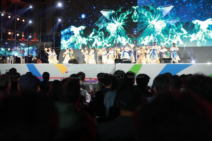 제62회 충북도민체육대회 개회식 의 사진