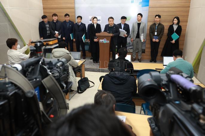 K-유학생 추진상황 관련 기자간담회 의 사진
