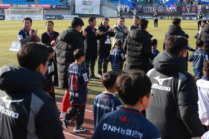 충북청주FC 2024 K리그2 홈 개막 경기 의 사진