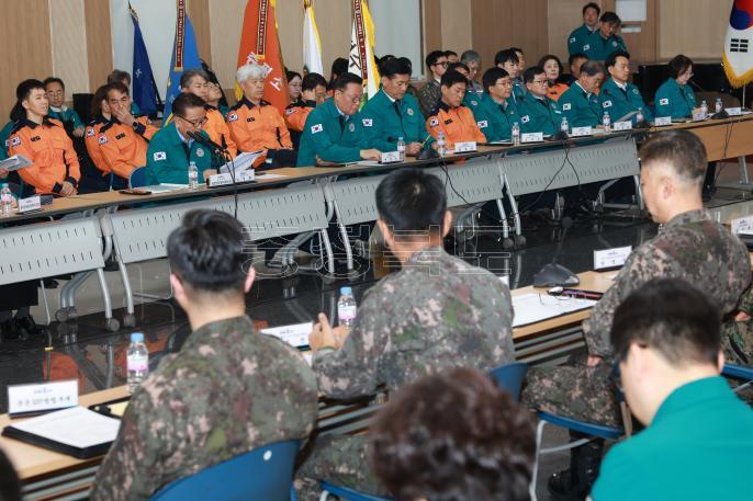 충청북도 지방통합방위회의 사진