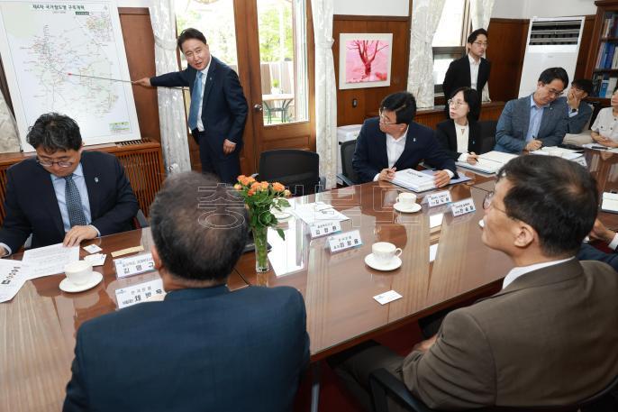한국은행 총재 경제현안 간담회 사진