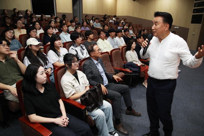 20240816 - 찾아가는 도정현안 홍보 및 청소년성문환센터 방문 (미래여성플라자 도지사) 사진