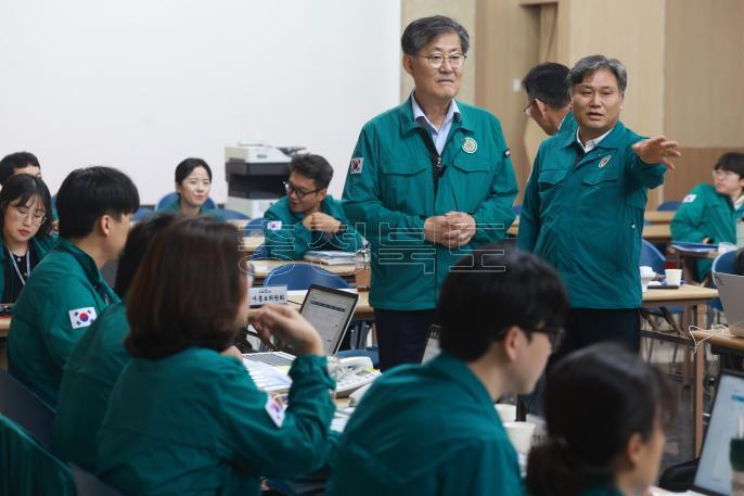 20240821 - 을지연습 근무자 격려 사진