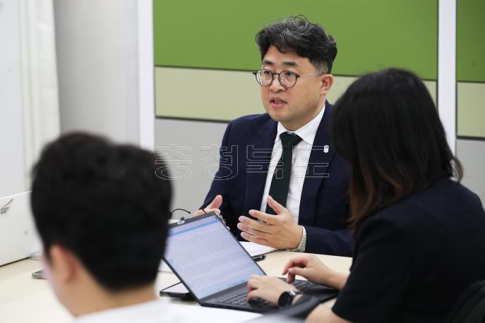 20240822 - 경제부지사 상수원 보호구역 관리 규칙 개정 관련 브리핑(지방기자실 경부) 사진