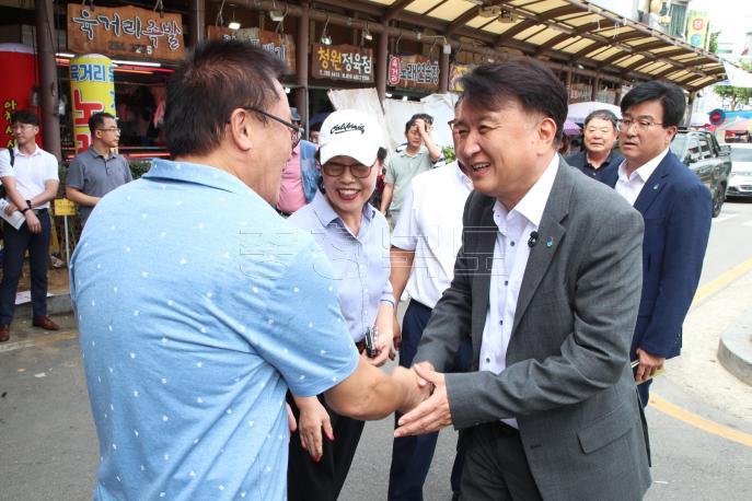 20240913 - 추석명절 전통시장 방문(육거리시장 도지사) 사진