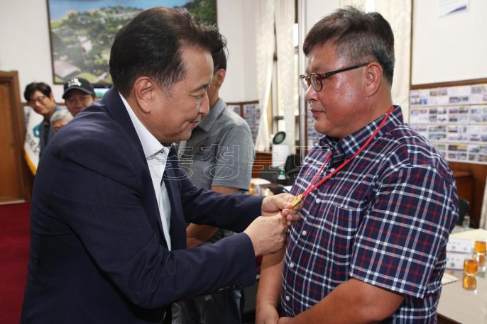 20240919 - 충북 농산업의 숨은 고수 초청 간담회(여는마당 도지사) 사진