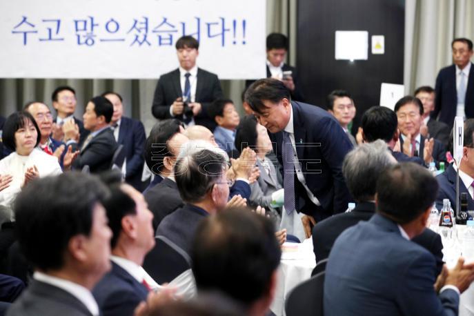 20241004 - 제2대 세계한인회총연합회 회장 이취임식(서울 올림픽파크텔 도지사) 사진
