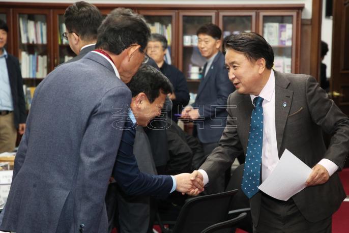 20241022 - 청주국제공항개발 종합계획 수립용역 중간보고회(여는마당 도지사) 사진