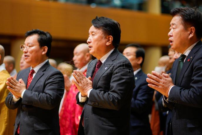 20241228 - 천태종 상월원각대조사 탄신대제(단양 구인사 도지사) 사진