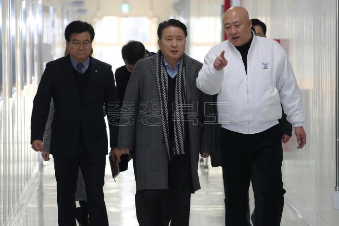 20250109 - 민생현장 소통기업 현장방문(송정동 도지사) 사진